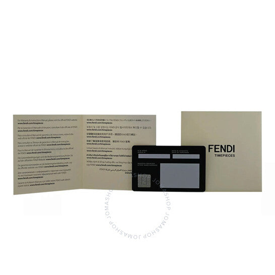 Fendi, Selleria Quartz White Dial Men's Watch