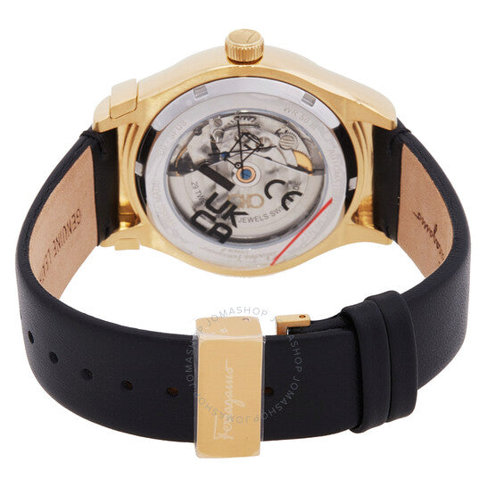 Ferragamo, 1927 Automatic Black Dial Men's Watch