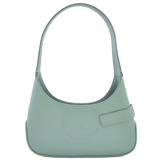 Ferragamo, Archive Calfskin Leather Hobo Shoulder Bag in Green