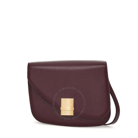 Ferragamo, Asymmetric Leather Shoulder Bag