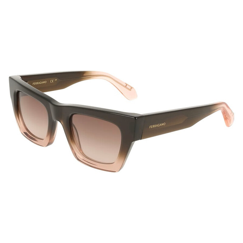 Brown Gradient Butterfly Ladies Sunglasses