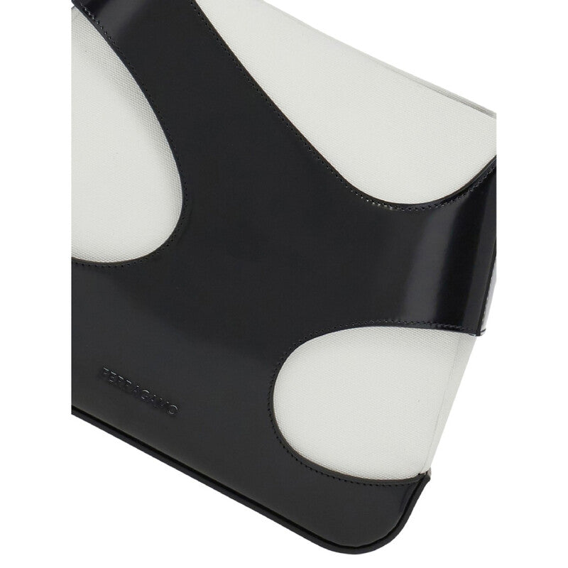 Cut Out-Detail Shoulder Bag