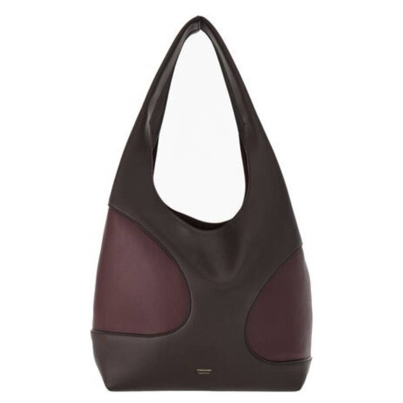 Cut-Out Detailing Hobo Bag in Testa Di Moro