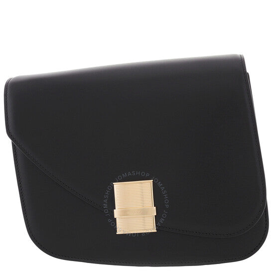 Ferragamo, Fiamma Small Leather Crossbody Bag