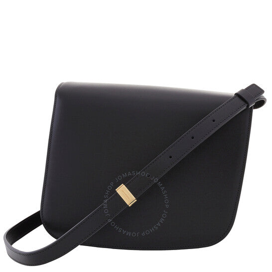 Ferragamo, Fiamma Small Leather Crossbody Bag
