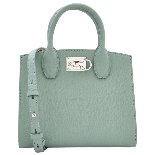 Ferragamo, Ladies Mini Studio Box Small Tote Bag