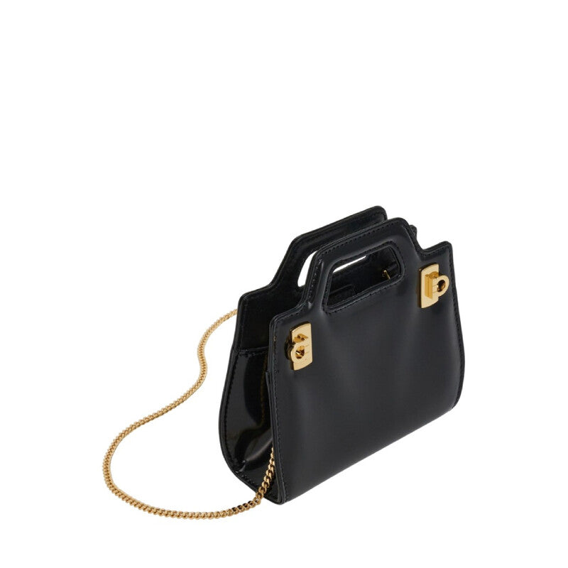 Wanda Micro Leather Shoulder Bag
