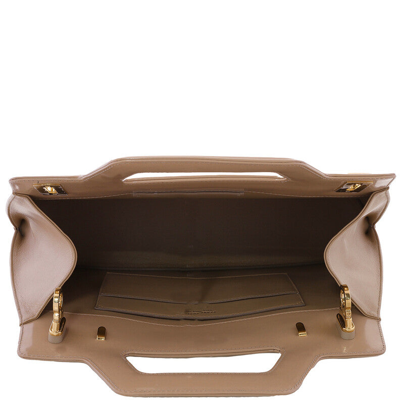 Wanda Top Handle Bag - Beige