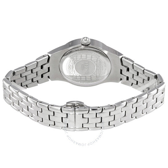 ساعة فيري ميلانو للسيدات بمينا من عرق اللؤلؤ الأزرق