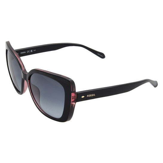 Smoke Gradient Butterfly Ladies Sunglasses