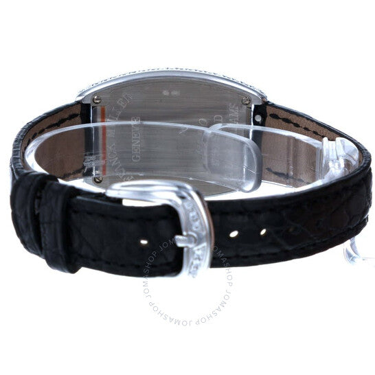 Franck Muller, Cintree Curvex Automatic Diamond Black Dial Ladies Watch
