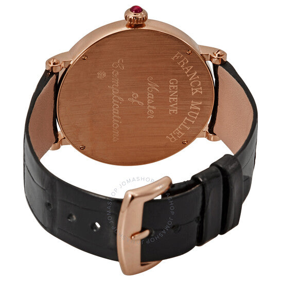 فرانك مولر، ساعة نسائية دائرية كوارتز بمينا فضي