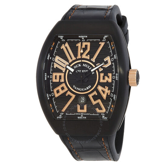 Franck Muller, Vanguard Automatic Black Dial Men's Watch