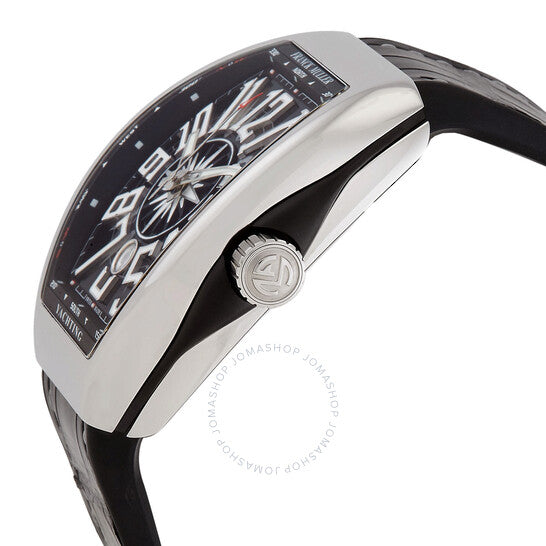 Franck Muller, Vanguard Yachting Automatic Black Dial Men's Watch