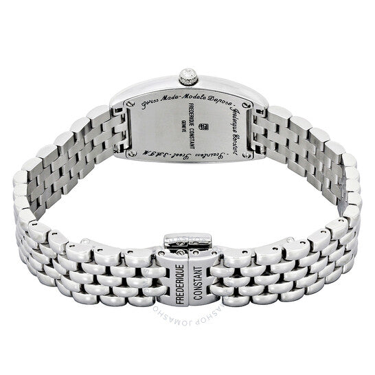 Frederique Constant, Art Deco White Dial Ladies Watch