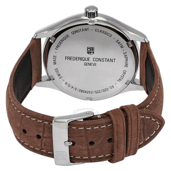 Frederique Constant, Classics Quartz Silver Dial Men's Watch