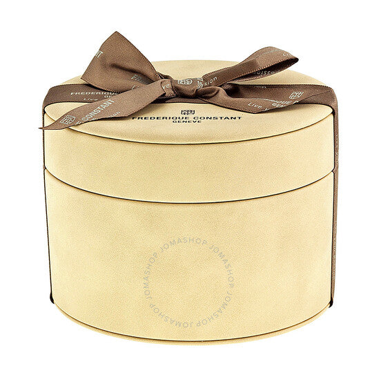 Frederique Constant, Classics Silver Dial Chronograph Leather Ladies Watch