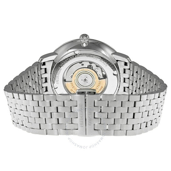 Frederique Constant, Automatic Curved Index Silver Dial Men's Watch