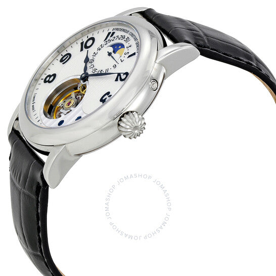 ساعة فريدريك كونستانت هارت بيت للرجال بمينا فضي