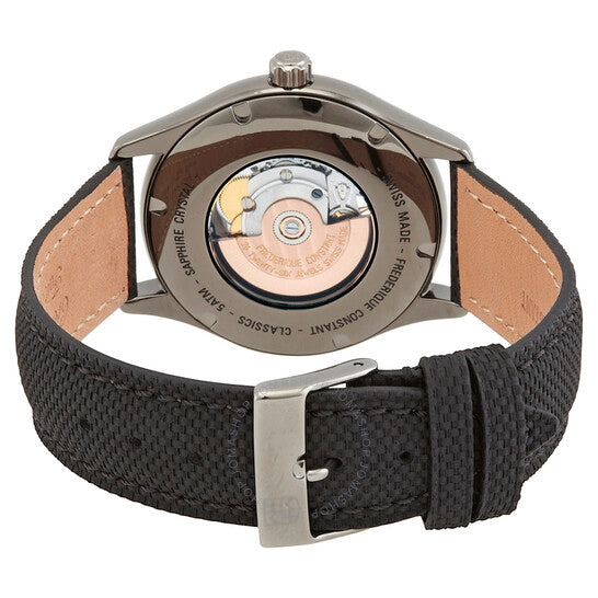 Frederique Constant, Heartbeat Automatic Black Dial Men's Watch