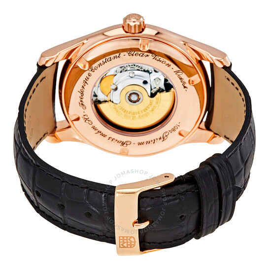 Frederique Constant, Index Black Dial Automatic Men's Watch 303G6B4