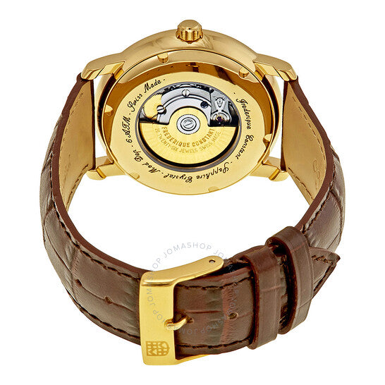 Frederique Constant, Persuasion Automatic Silver Dial Gold-Plated Men's Watch 303NM4P5