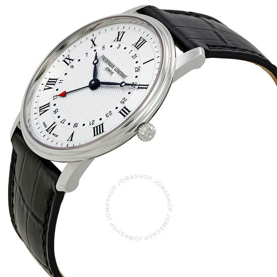 Frederique Constant, Slim Line Silver Dial Men's Watch