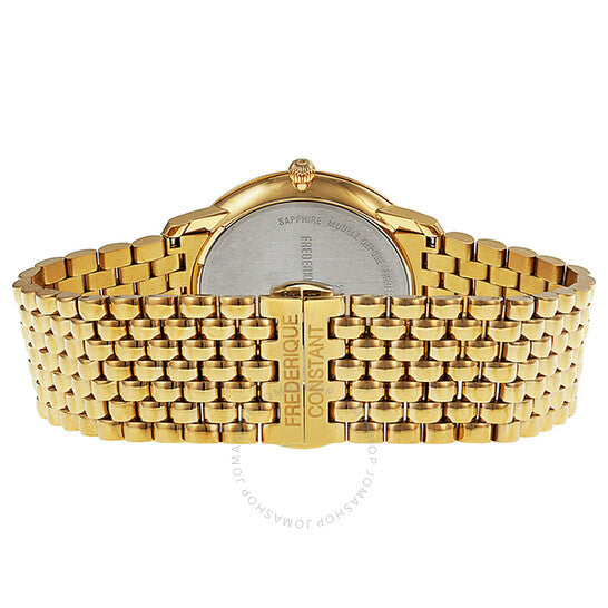 Frederique Constant, Slim Line Yellow Gold-plated Men's Watch