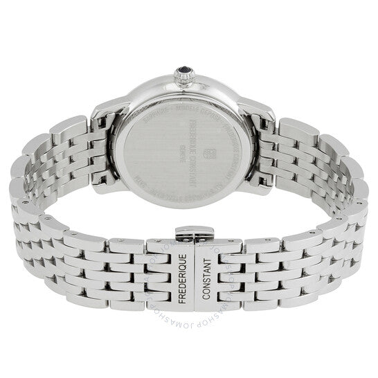 Frederique Constant, Slimline Quartz Diamond Ladies Watch