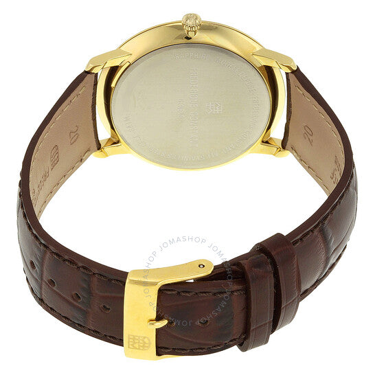 Frederique Constant, Slimline Silver Dial Men's Watch