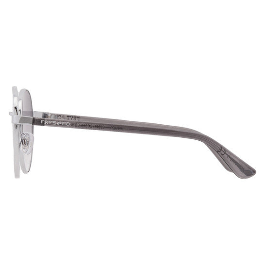 53848FCO040 Smoke Round Ladies Sunglasses