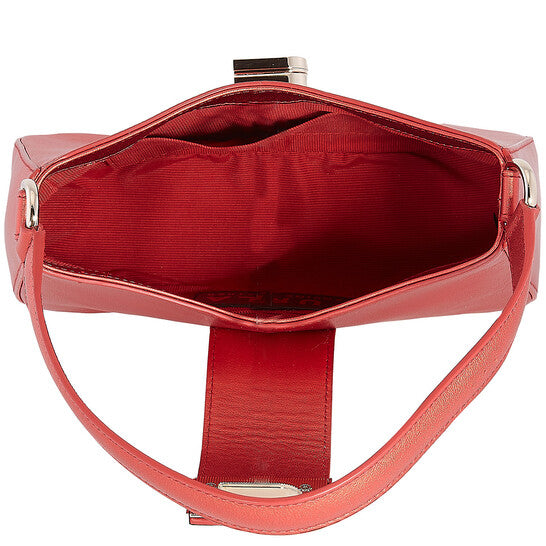 1927 Wave Metallic Leather Shoulder Bag