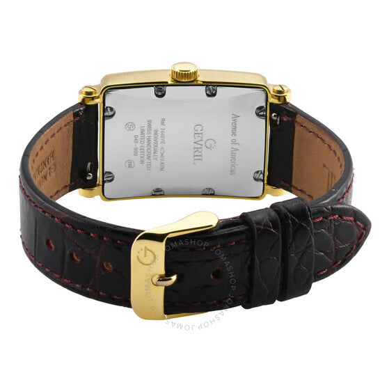 Gevril, Avenue of Americas Mini Diamond Quartz Ladies Watch