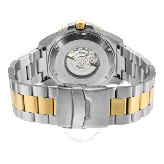 Gevril, Canal Street Automatic Black Dial Men's Watch