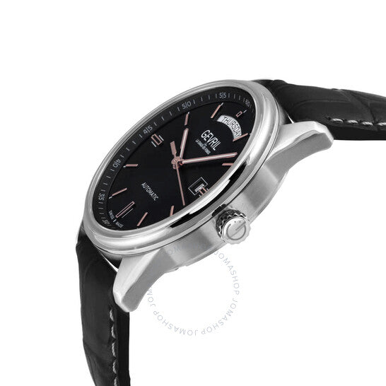 Gevril, Excelsior Automatic Black Dial Men's Watch