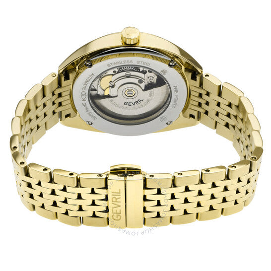 Gevril, Five Points Automatic Silver Dial Men's Watch