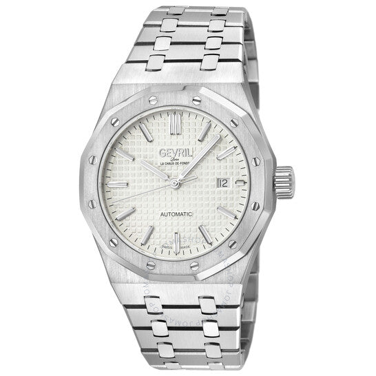 Gevril, Gotham Automatic White Dial Men's Watch