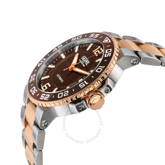 Gevril, Riverside Automatic Brown Dial Men's Watch