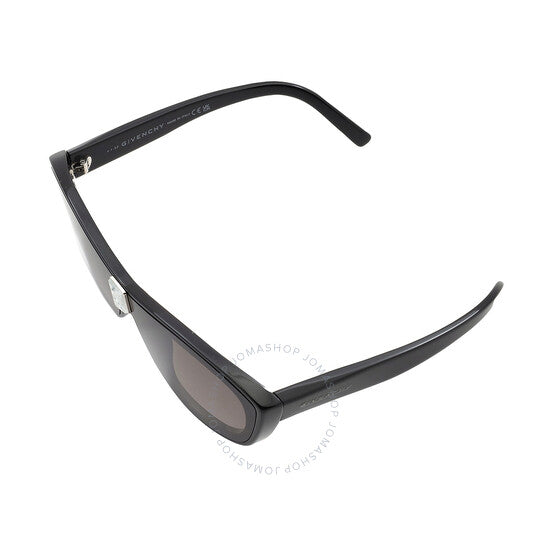 نظارة شمسية نسائية من جيفنشي، بتصميم فراشة متدرجة اللون، باللون البني