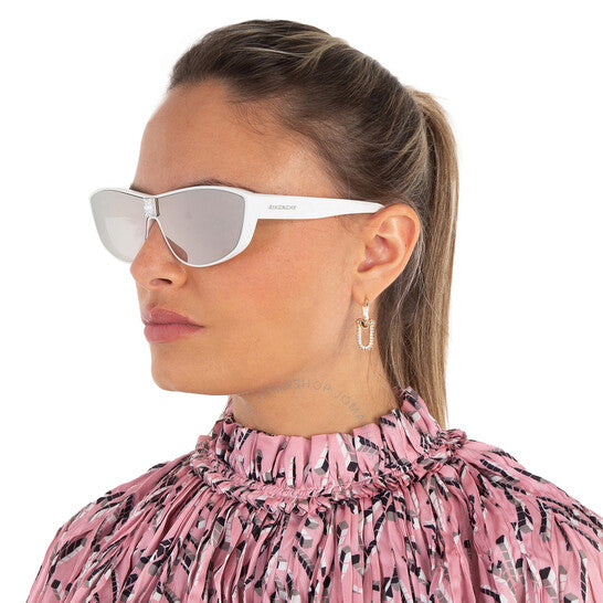 نظارة شمسية رياضية رمادية عاكسة للسيدات من جيفنشي