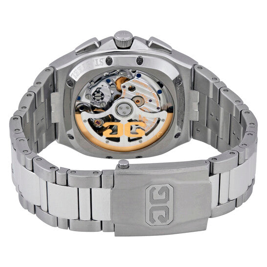 Glashutte Original, Glashutte Seventies Galvanized Blue Dial Men's Chronograph Watch
