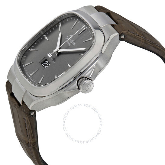 Glashutte Original, Glasutte Seventies Panorama Grey Dial Men's Watch