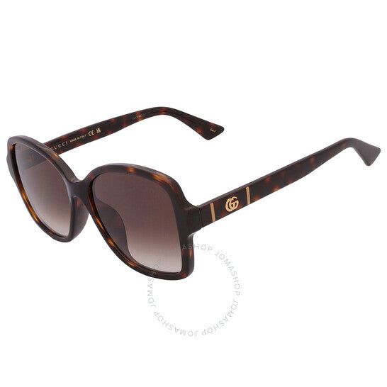 Gucci, Brown Gradient Butterfly Ladies Sunglasses