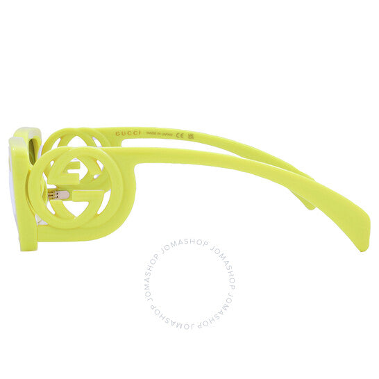 غوتشي، نظارة شمسية نسائية مستطيلة باللون البني