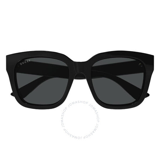 نظارات شمسية مربعة رمادية داكنة من جوتشي للنساء