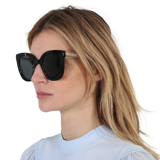 Gucci, Grey Cat Eye Ladies Sunglasses