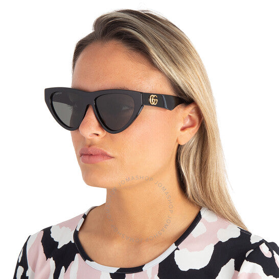 Gucci, Grey Cat Eye Ladies Sunglasses