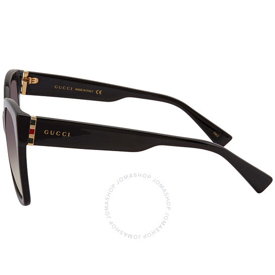 Gucci, Grey Gradient Butterfly Ladies Sunglasses