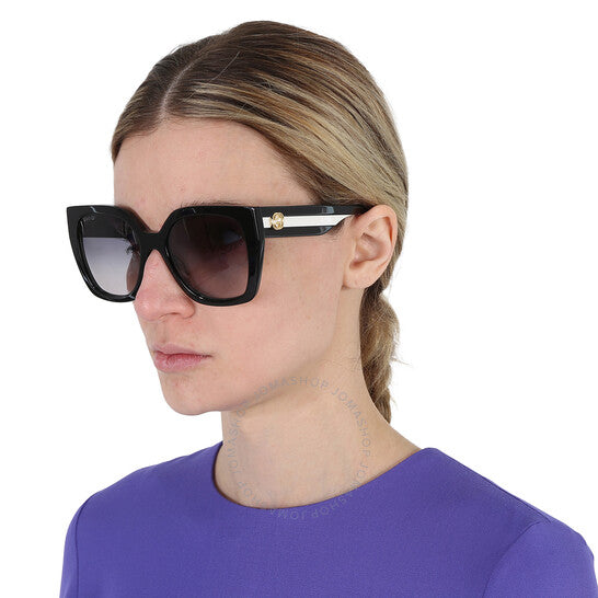 Gucci, Grey Gradient Butterfly Ladies Sunglasses