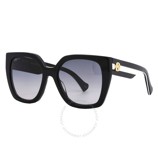 Gucci, Grey Gradient Butterfly Ladies Sunglasses